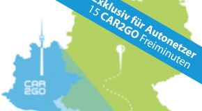 Vorteile für Autonetzer-Nutzer bei car2go