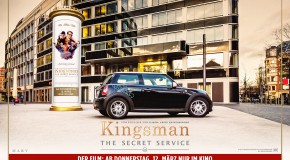 DriveNow Aktion zum Start von KINGSMAN: THE SECRET SERVICE